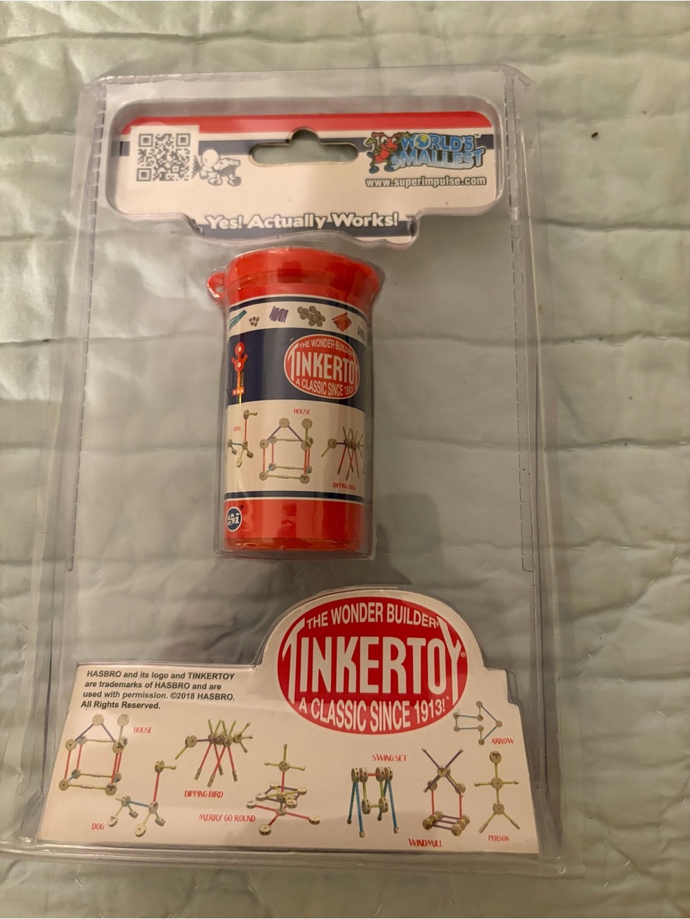 Inkertoy Classic Builder Set - Red